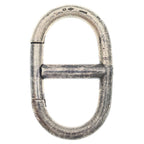 Hermes Chaine D'ancre Key Ring Carabiner Silver Key Holder Keychain