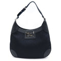 Dior Street Chic Trotter Leather Canvas Tote Black