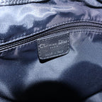 Dior Street Chic Trotter Leather Canvas Tote Black — view 7