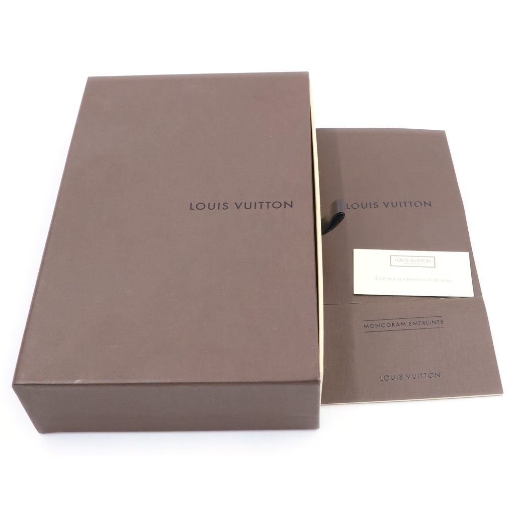 Louis Vuitton Monogram Empreinte Portefeuille Secret Long Leather Zip Around — view 6