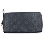 Louis Vuitton Monogram Empreinte Portefeuille Secret Long Leather Zip Around