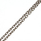 Gucci G Logo Plate Pendant Chain Silver Necklace — view 4