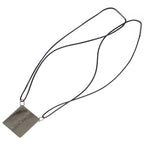 Hermes Amour Pendant Pair Necklace Choker Silver — view 2