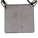 Hermes Amour Pendant Pair Necklace Choker Silver — view 3