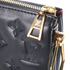 Louis Vuitton Embossed Cousin BB Chain Handbag Black Leather Gold — view 7
