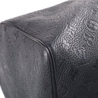 Louis Vuitton Keepall Bandouliere 50 Taurillon Leather Boston Bag Black — view 5