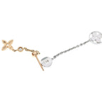 Louis Vuitton Monogram Idylle Diamond Earrings Yellow Gold White Pink — view 5