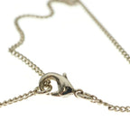 Chanel Bambi Pearl Necklace Stone Pendant Chain Gold — view 4