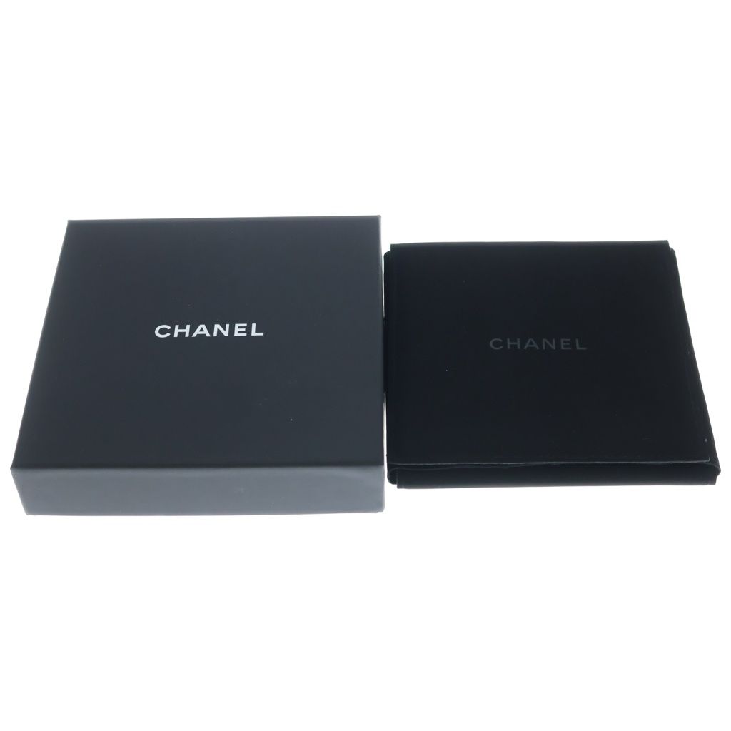 Chanel Bambi Pearl Necklace Stone Pendant Chain Gold — view 6