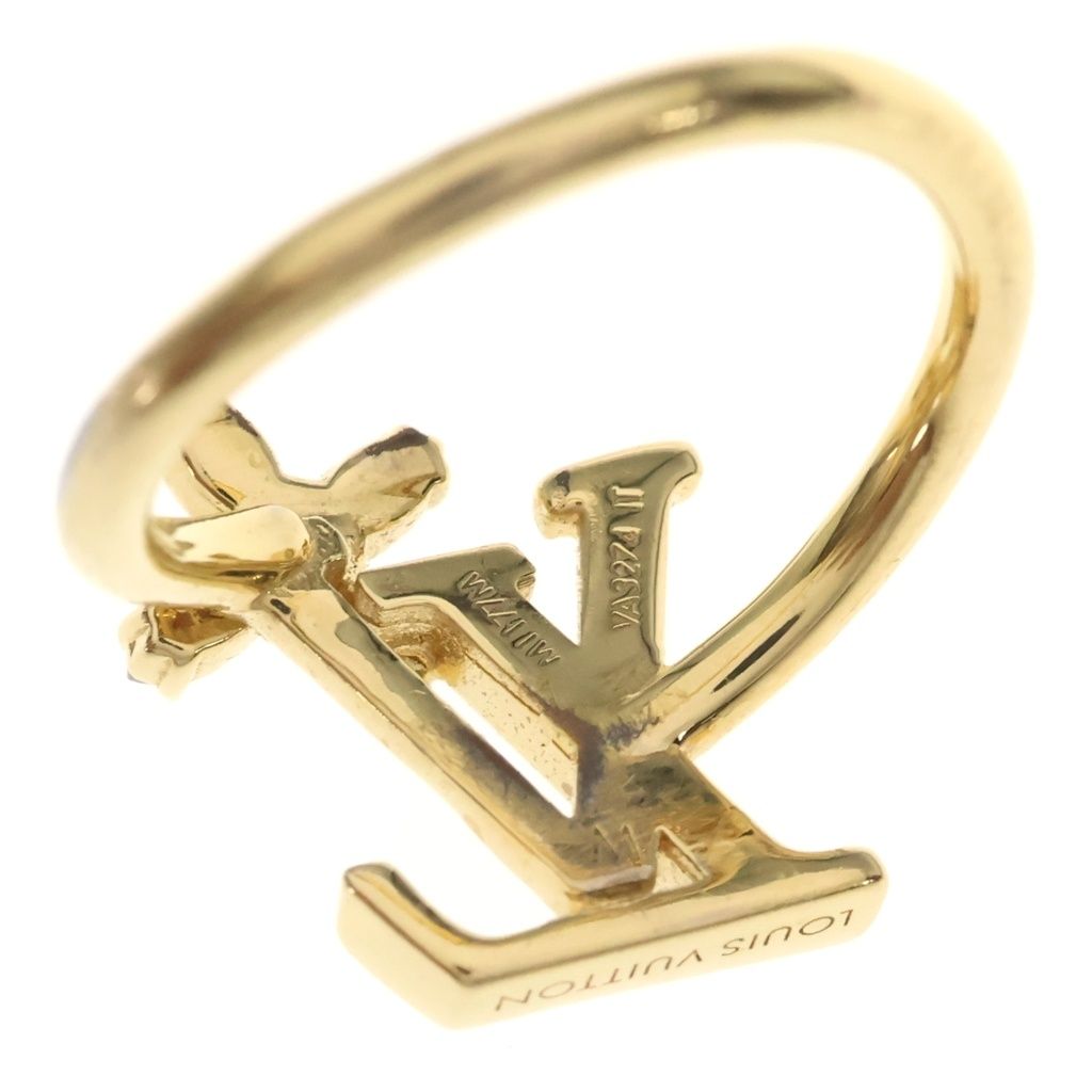 Louis Vuitton LV Iconic Flower Ring Gold Plated — view 4