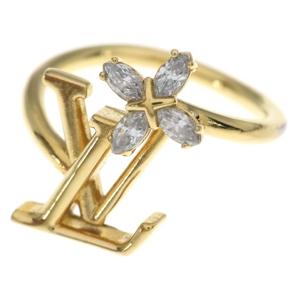 Louis Vuitton LV Iconic Flower Ring Gold Plated — view 6