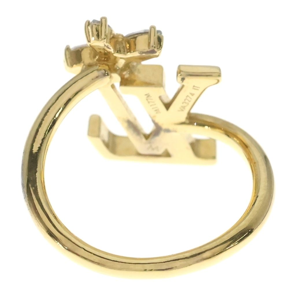 Louis Vuitton LV Iconic Flower Ring Gold Plated — view 2