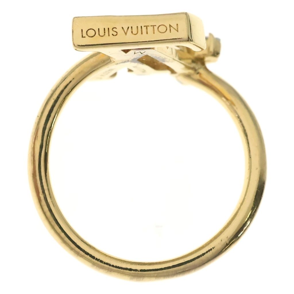Louis Vuitton LV Iconic Flower Ring Gold Plated — view 5