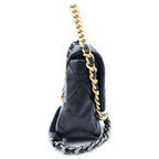 Chanel 19 Quilted CC Logo Shinylambskin 2-Way Chain Shoulder Bag — view 3