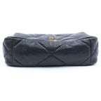 Chanel 19 Quilted CC Logo Shinylambskin 2-Way Chain Shoulder Bag — view 4