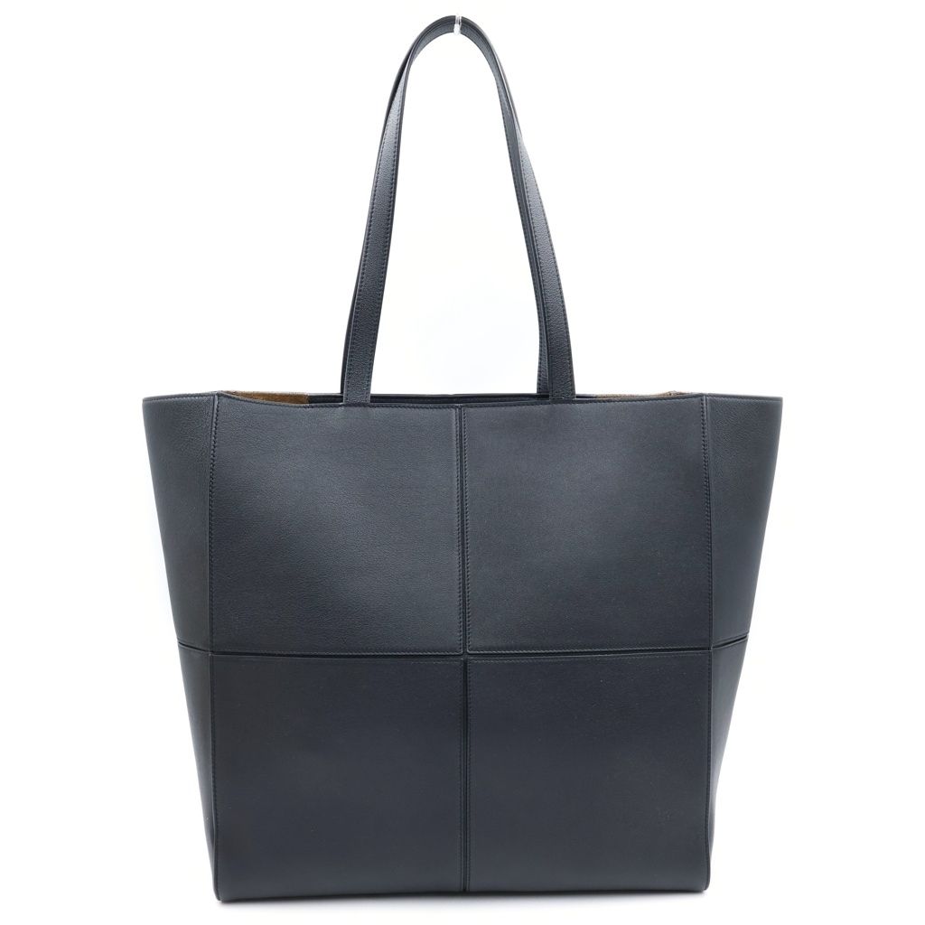 Saint Laurent Paris Tote Handbag Black Leather