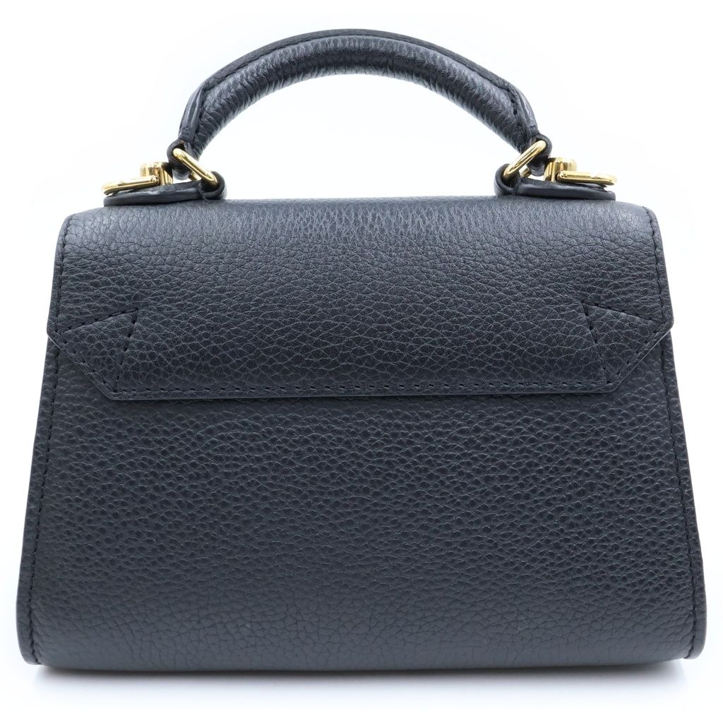Louis Vuitton Taurillon Twist One Handle BB 2-Way Shoulder Bag Leather Noir — view 2