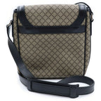 Gucci Diamante Leather Shoulder Bag Black Brown — view 2