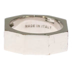 Fendi Baguette Logo Ring Silver — view 4