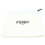 Fendi Karligraphy Shoulder Bag Black Leather — view 8