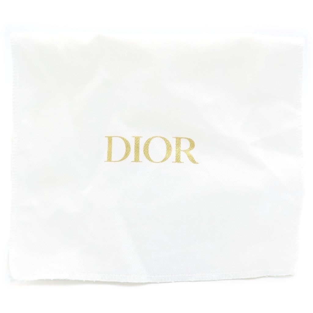Dior Dahlia Compact Wallet Bifold Beige Leather Gold — view 6