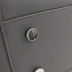 Saint Laurent Cabas Rive Gorge 2-Way Handbag Leather Greige — view 6