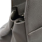 Saint Laurent Cabas Rive Gorge 2-Way Handbag Leather Greige — view 7