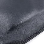 Chanel Back Black Lambskin All Leather Shoulder Bag — view 6