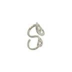 Hermes Chaine D'ancre Double Ring 925 Sterling Silver — view 5
