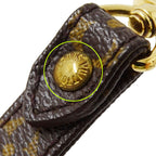 Louis Vuitton Shoulder Strap Monogram Canvas Brown Non Slip Bag — view 7