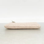 Dior Pouch Cannage Leather Pink Silver — view 3