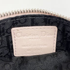 Dior Pouch Cannage Leather Pink Silver — view 5