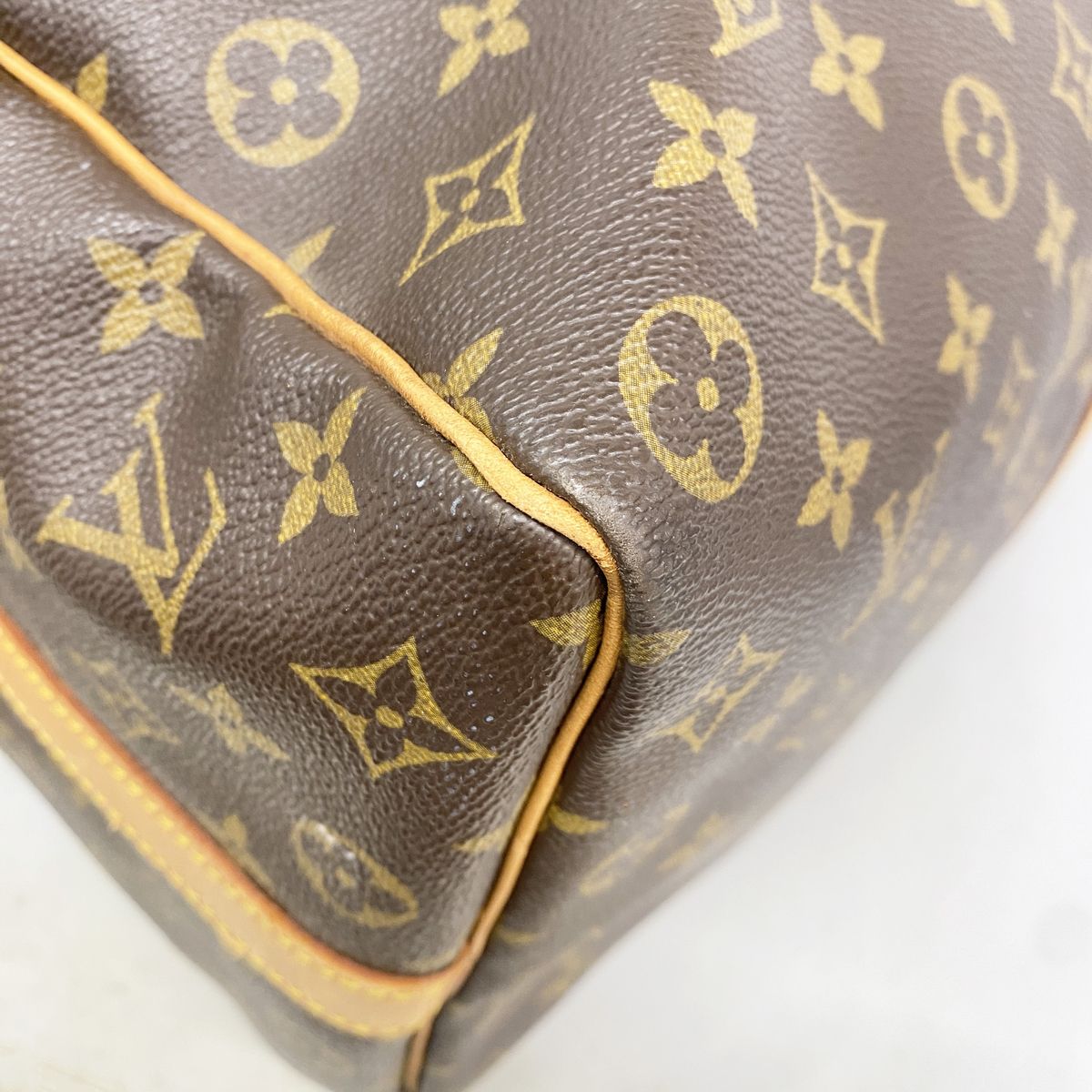 Louis Vuitton Boston Bag Monogram Keepall Bandouliere 50 Brown — view 8