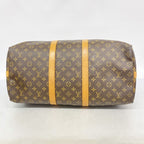 Louis Vuitton Boston Bag Monogram Keepall Bandouliere 50 Brown — view 3