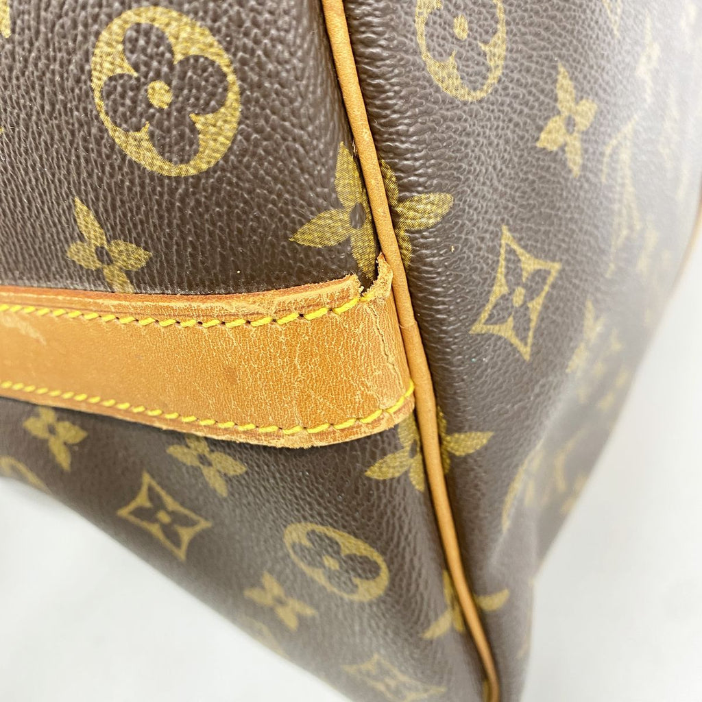 Louis Vuitton Boston Bag Monogram Keepall Bandouliere 50 Brown — view 7