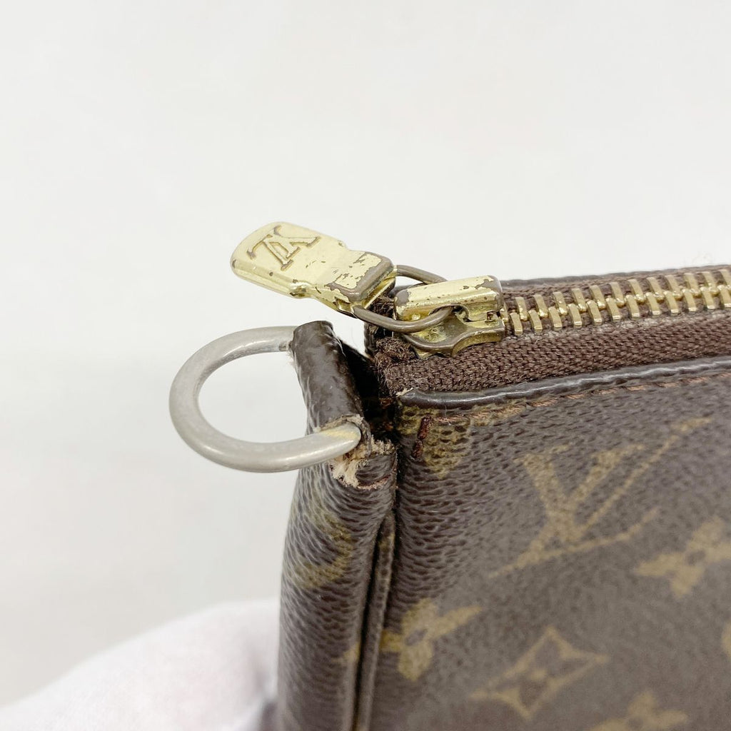 Louis Vuitton Pouch Monogram Pochette Accessoires Brown — view 7