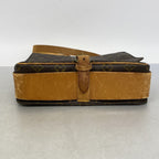 Louis Vuitton Shoulder Bag Monogram Cartouchiere GM Brown — view 3