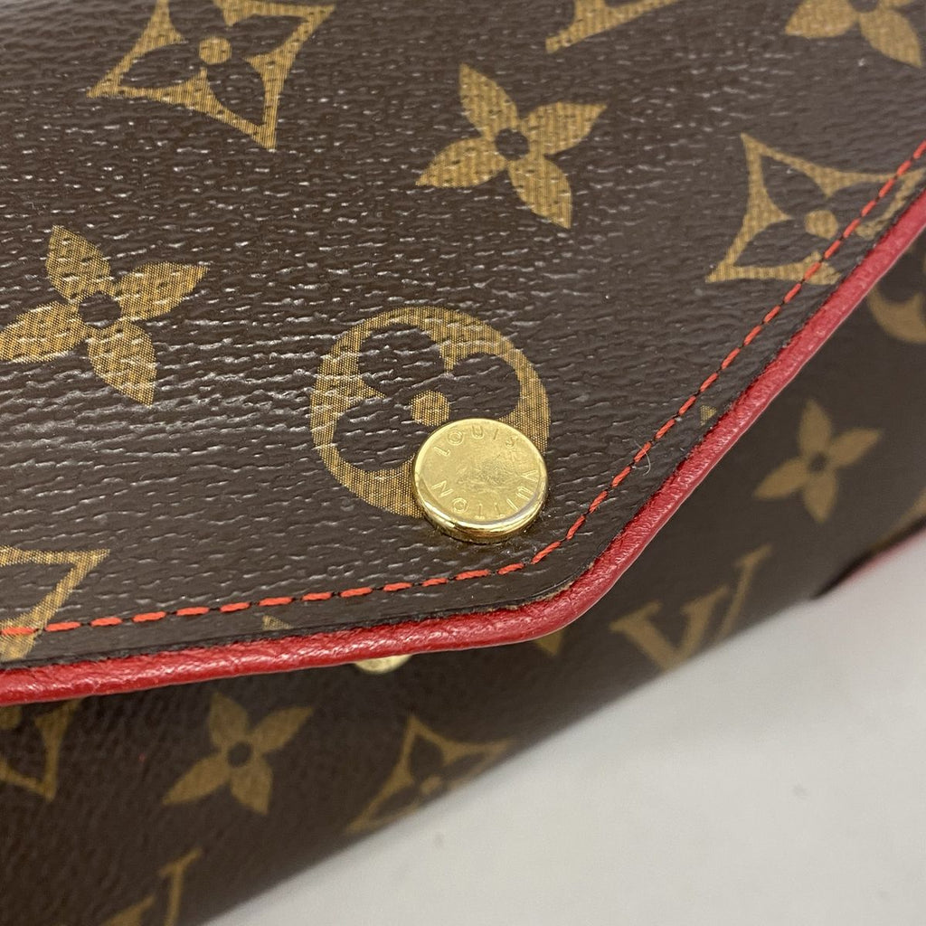 Louis Vuitton Wallet Monogram Portefeuille Sarah Retiro Cerise — view 8