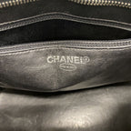 Chanel Tote Reissue Caviar Leather Black Silver — view 5