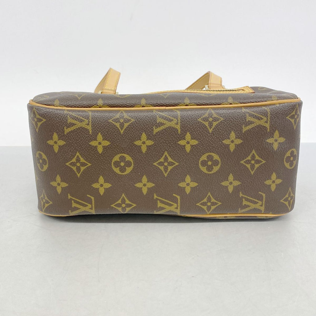 Louis Vuitton Shoulder Bag Monogram Cite MM Brown — view 3