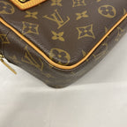Louis Vuitton Shoulder Bag Monogram Cite MM Brown — view 6
