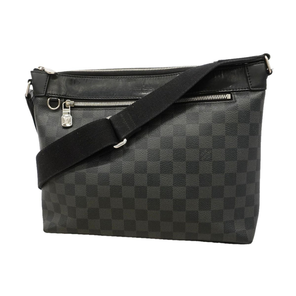 Louis Vuitton Shoulder Bag Damier Graphite Mick PM NM Black Gray