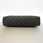 Louis Vuitton Shoulder Bag Damier Graphite Mick PM NM Black Gray — view 3