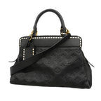 Louis Vuitton Handbag Monogram Empreinte Vosges Noir 2-Way Bag