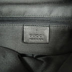 Gucci Backpack GG Supreme Nylon Black Silver — view 5
