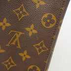 Louis Vuitton Shoulder Bag Monogram Looping GM Brown — view 7