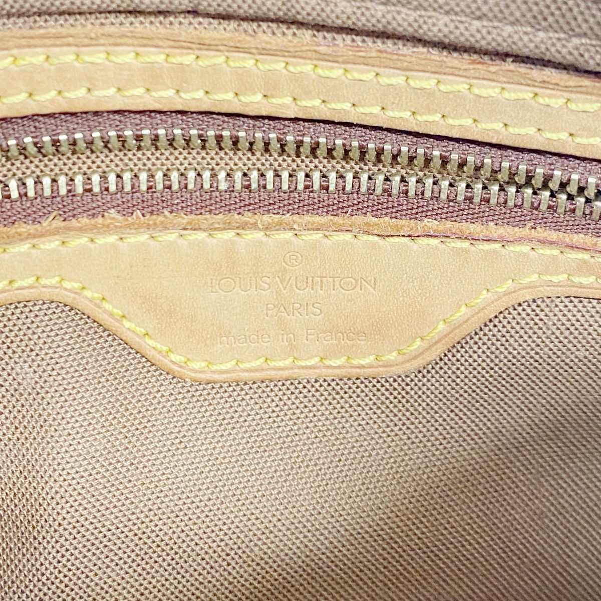 Louis Vuitton Shoulder Bag Monogram Trotteur Brown — view 5