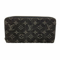 Louis Vuitton Wallet Monogram Denim Zippy Noir