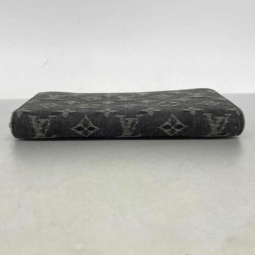 Louis Vuitton Wallet Monogram Denim Zippy Noir — view 2