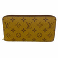 Louis Vuitton Wallet Monogram Applique Reverse Zippy Brown